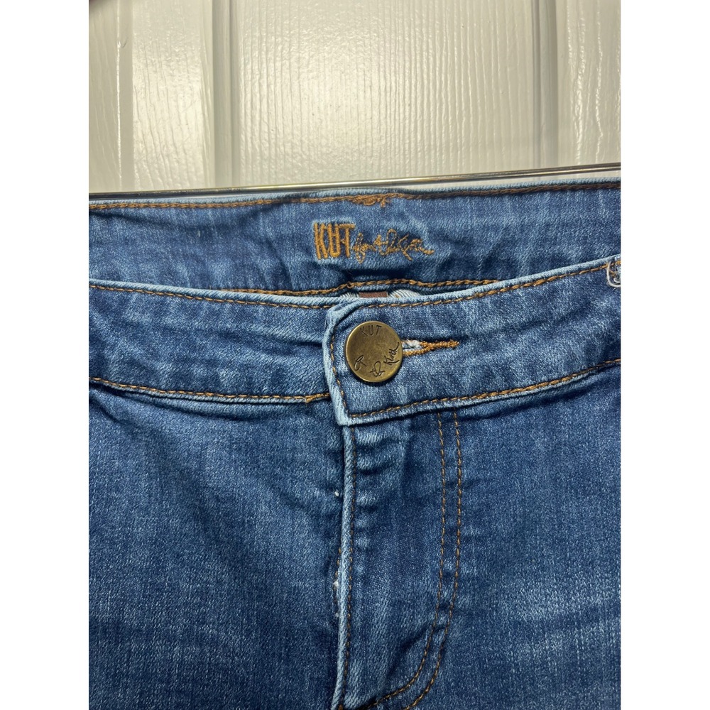 Kut from the Kloth Blue Denim Jean Shorts - Picture 10 of 10